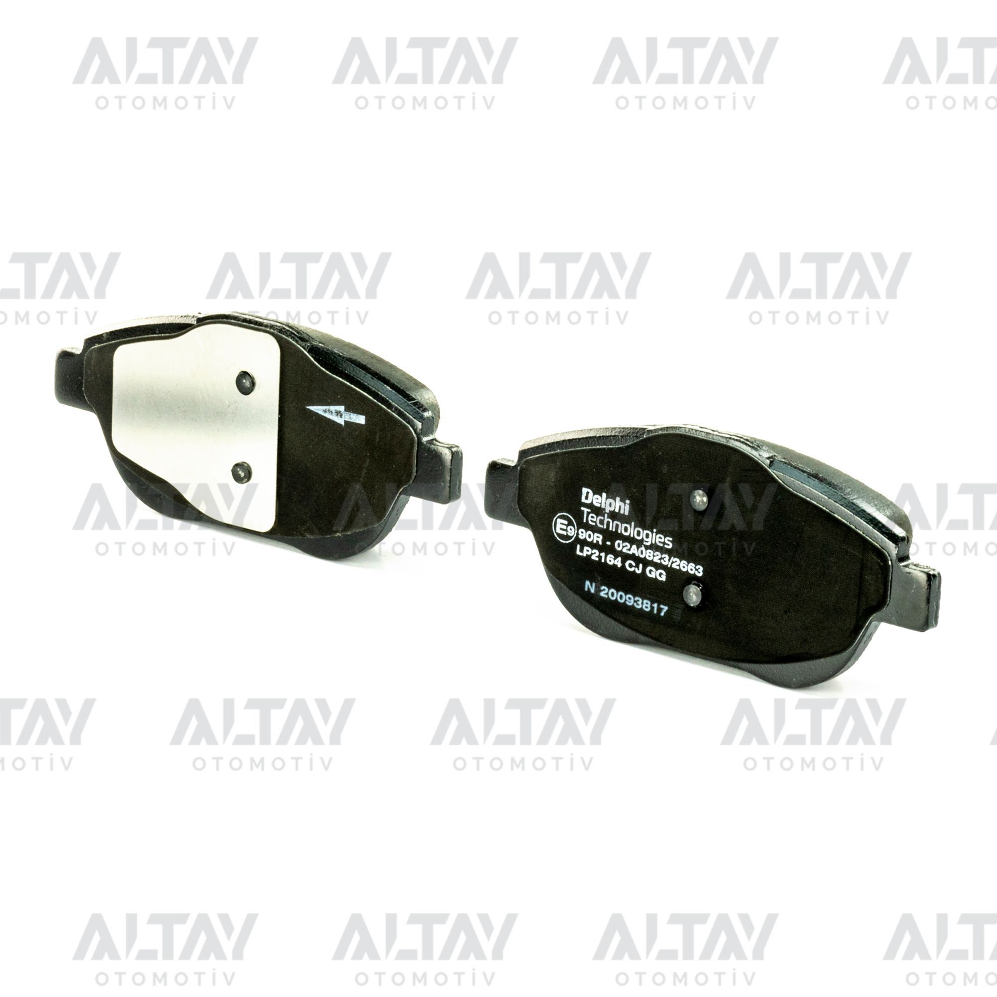 Opel Mokka Ön Fren Balata OEM 1607083180 Opel Mokka Ön Fren Balata OEM 1607083180